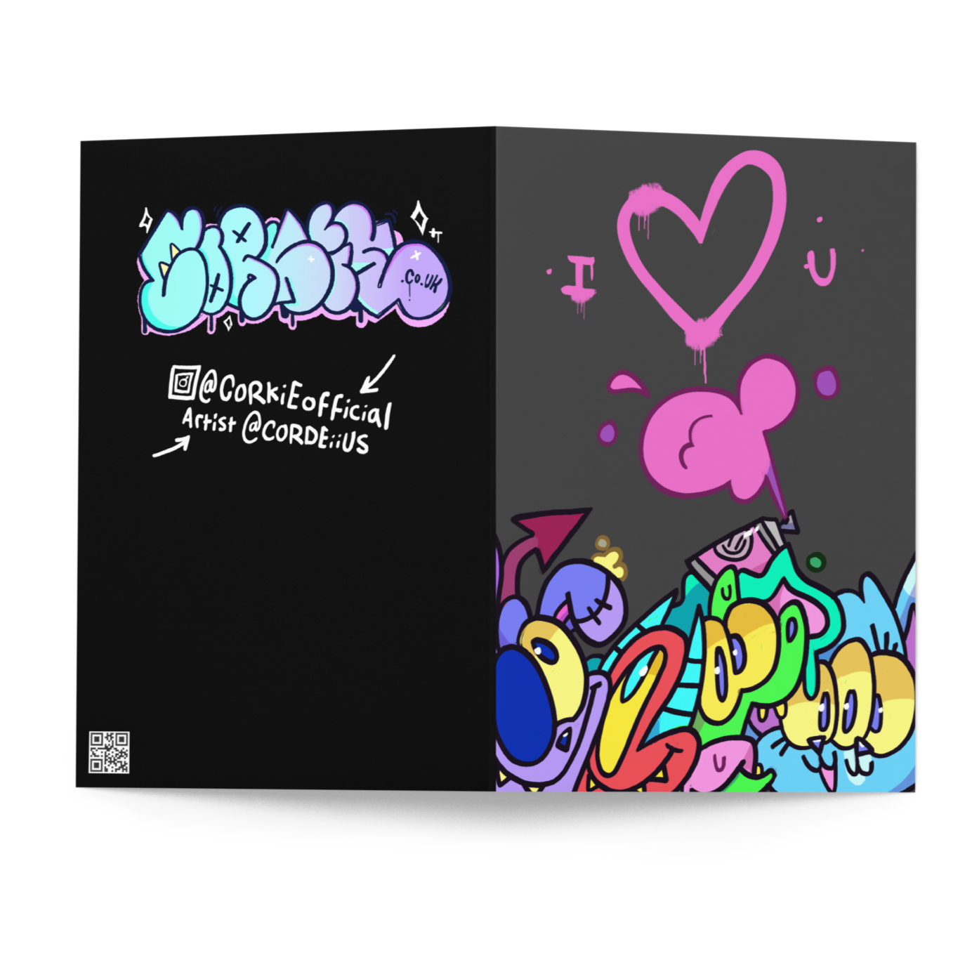 'I love you' Greetings card