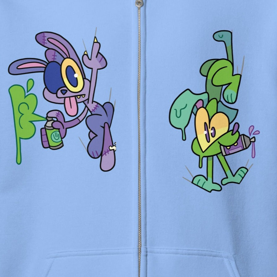 GUNK AN HATCH ZiP HOODiE