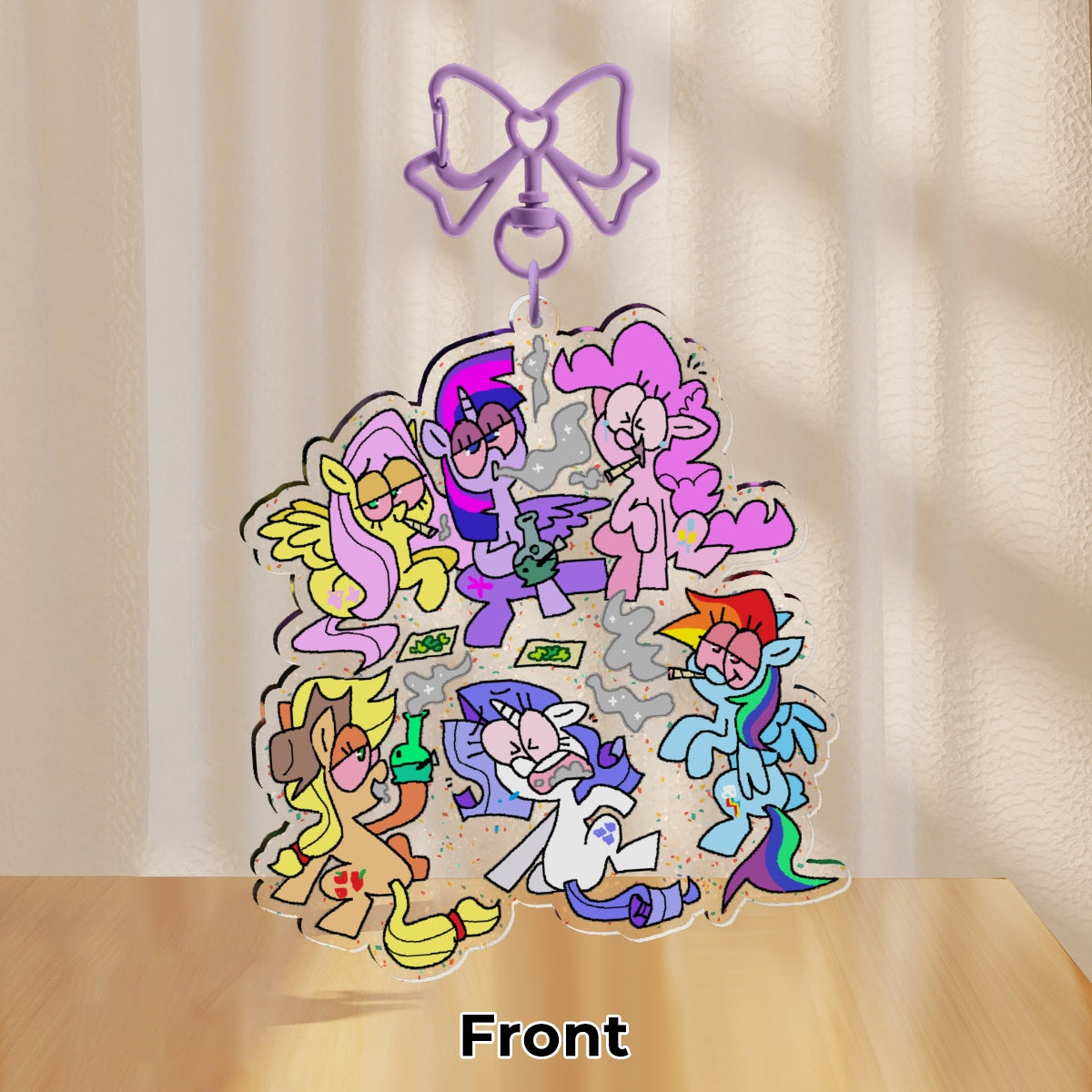 MLP SMOKE SESH KEYRiNG