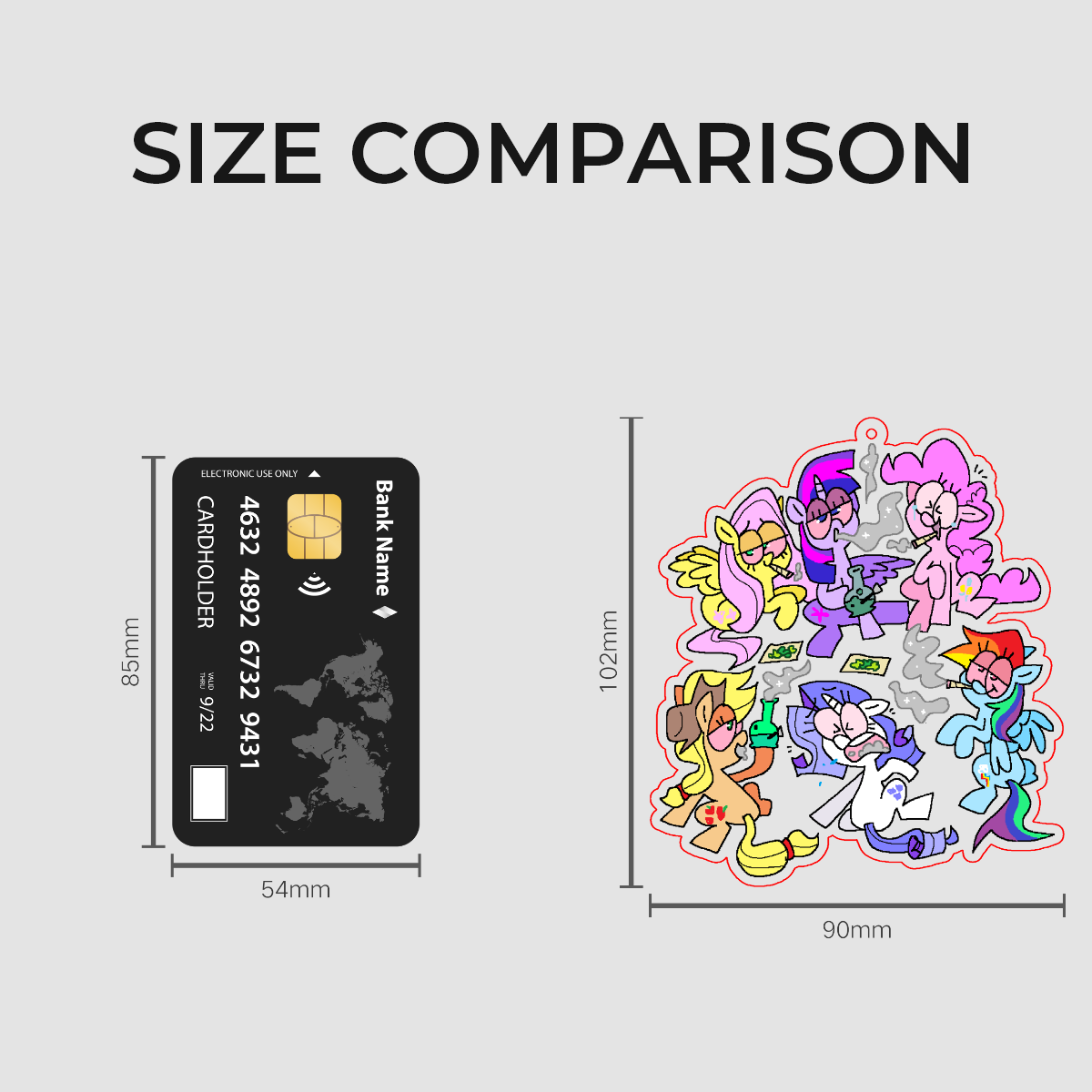 MLP SMOKE SESH KEYRiNG