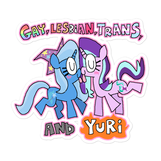 funny mlp lgbt sticker