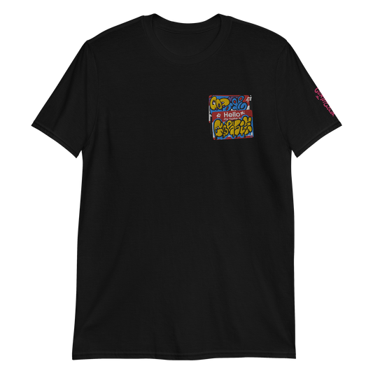 "HELLO MY NAME iS" EMBROiDERED T-SHiRT