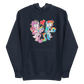 My little pony creepypasta hoodie with cupcakes Pinkie Pie and rainbowfactory Rainbow Dash