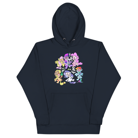 My little pony funny weed hoodie