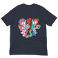My little pony creepypasta t shirt, with cupcakes Pinkie Pie and rainbowfactory Rainbow Dash