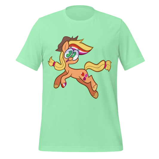 LGBT pride my little pony shirt apple jack lesbian